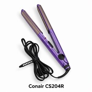 Conair You Style 2-in-1 Flat Iron and Curling Iron Purple CS204R